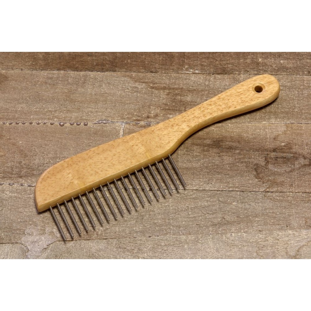 Jean Peau Platte Houten Kam